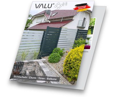 Der VALU Referenzprospekt mit Beispielen von allen Produkten